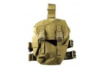 Image of BlackHawk Tactical Omega Elite Gas Mask Pouch - Coyote Tan 56GM00DE