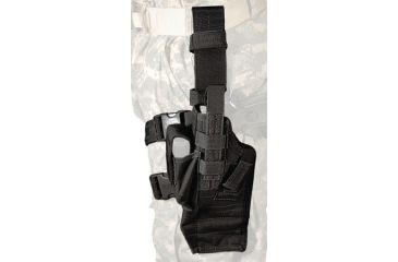 Image of BlackHawk Omega VI Asslt Holst Arbrn S&amp;W 5906/Beretta 92F, Left Hand, Black 40QD42BK, LEFT