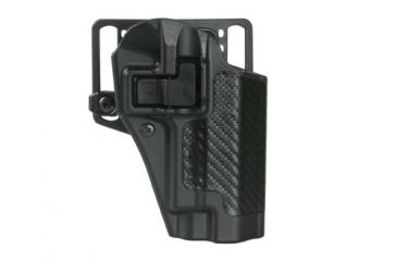 Image of BlackHawk Paddle/Beltloop Holster, Pebble Black, Right Hand - Colt 1911 and clones