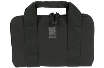 Image of BlackHawk Pistol Rug/Pouch w/ Wrap-Around Handles, 12x8 Inches, Black 61GR01BK