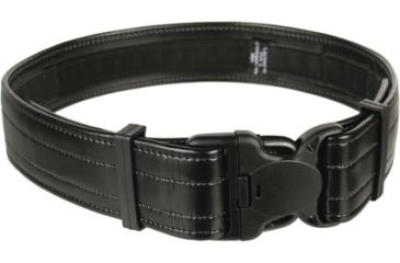 Image of Blackhawk Reinforced Web Duty Belt w/Loop, Black, Plain, Large