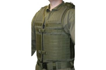Image of BlackHawk S.T.R.I.K.E. Gen-4 MOLLE System Elite Vest, 147/195, Olive Drab