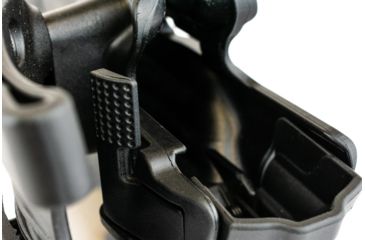 Image of Blackhawk SERPA Level 3 ALS Duty Holster, Left Hand, Black, Matte - Beretta 92/96 w/ or w/o Rails 44H104BK-L