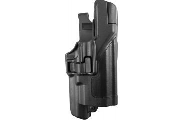 Image of Blackhawk SERPA Level 3 Xiphos Duty Holster, Black, Right 44H516PL-R