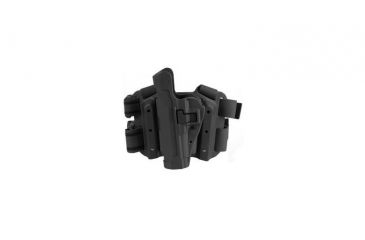 Image of Blackhawk SERPA Tactical Level 3 Holster for Xiphos, Black, Left Hand - Beretta 92/96