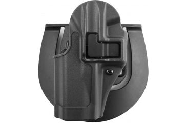 Image of BlackHawk Sportster SERPA Holster, Gunmetal Gray, Right Hand - S&amp;W MP9/40 - 413525BK-R