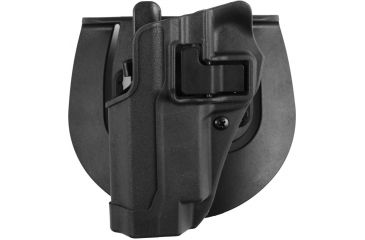 Image of BlackHawk Sportster SERPA Holster, Gunmetal Gray, Right Hand - S&amp;W 5900/4000 - 413510BK-R