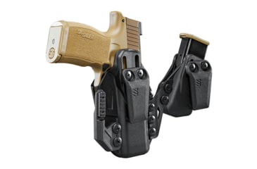 Image of BlackHawk Stache Polyester IWB Holster Base Kit, Springfield Echelon, Ambidextrous, Black, 416007BK