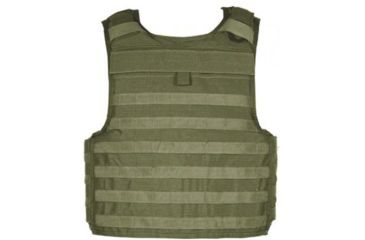 Image of Blackhawk STRIKE Cutaway Carrier Slick Tactical Armor Carrier Vest, Olive Drab, Large 32V403OD