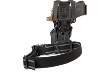 Image of BlackHawk T-Series L2C Overt for Colt 1911, Right Hand, Black, 411703BKR