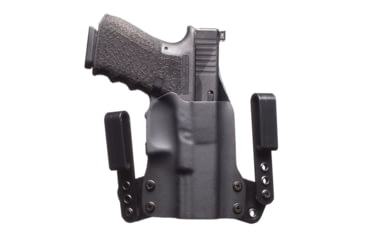 Image of BlackPoint Tactical Mini Wing Kydex IWB Holster, Fits Glock 43X, With 15 Degree Cant, Right Hand, Black, 115947