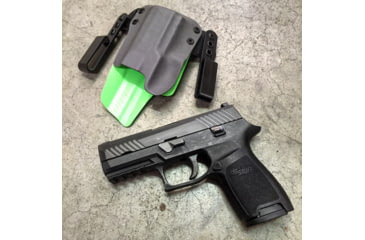 Image of BlackPoint Tactical Mini Wing Kydex IWB Holster, Fits Glock 43X, With 15 Degree Cant, Right Hand, Black, 115947