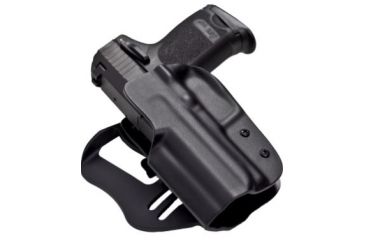 Image of Blade-Tech OWB Holster, STI 2011 Edge,Black,Left Hand ,D/OS Adjustable Sting Ray Loop HOLX000825458292