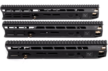 Image of BLK LBL AR-10 DPMS High Handguard w/ Integral Bipod, Black, 14 in, BL-AR10H-B-14-BLK