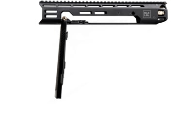 Image of BLK LBL AR-10 DPMS High Handguard w/ Integral Bipod, Black, 14 in, BL-AR10H-B-14-BLK