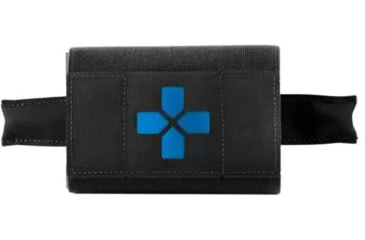 Image of Blue Force Gear Belt Mount Micro Trauma Kit Pro Supplies, Black, BT-TKN-MTKN-PRO-BK