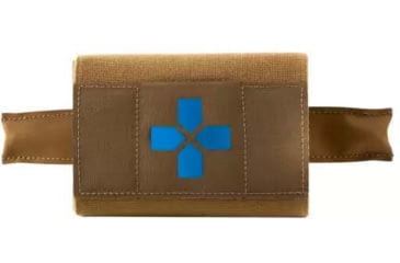 Image of Blue Force Gear Belt Mount Micro Trauma Kit Pro Supplies, Coyote Brown, BT-TKN-MTKN-PRO-CB
