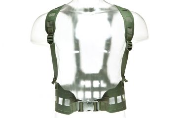 Image of Blue Force Gear Beltminus V2 Belt Kit Set Low Profile Shoulder Straps Large, OD Green MM-BELT-2-LW-L-OD