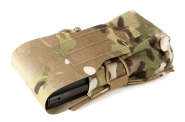 Image of Blue Force Gear Double SR25 Magazine Pouch With Flap, Multicam HW-M-2SR25-1-MC
