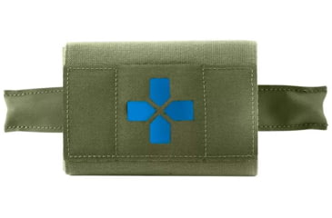 Image of Blue Force Gear Helium Whisper Micro Trauma Kit Pro Supplies, OD Green, HW-TKN-MTKN-PRO-OD