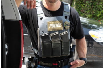 Image of Blue Force Gear Helium Whisper Ten Speed Horizontal Triple M4 Mag Pouch, Wolf Gray HW-TSP-HZ-M4-3-WF