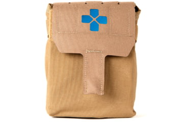 Image of Blue Force Gear Helium Whisper Trauma Kit Essentials Supplies, Coyote Brown, HW-TKN-MED-ESS-CB