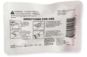 Image of Blue Force Gear Micro Trauma Essential Kit Medical Supplies, TKR-MTKN-ESS