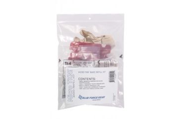 Image of Blue Force Gear Micro Trauma Kit Basic Medical Supplies, Version 6, Basic Kit, P-TKR-06