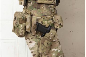 Image of Blue Force Gear Single Pistol Mag Pouch With Flap, Multicam HW-M-PISTOL-1-MC
