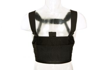 Image of Blue Force Gear Ten-Speed Sr25 Chest Rig, Black TSP-CHESTRIG-SR25-BK
