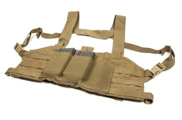 Image of Blue Force Gear Ten-Speed Sr25 Chest Rig, Coyote Brown TSP-CHESTRIG-SR25-CB