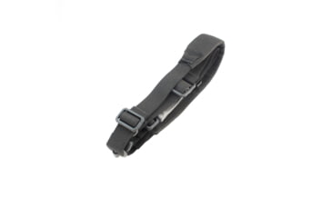 Image of Blue Force Gear Vickers 221 2-to-1 Padded Sling, Push Button Version w/Nylon Adjuster and Hardware, Black VCAS-2TO1-PB-200-AA-BK