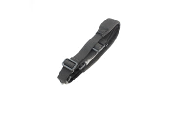 Image of Blue Force Gear Vickers 221 2-to-1 Padded Sling, Push Button Version w/Nylon Adjuster and Hardware, Black VCAS-2TO1-PB-200-AA-BK