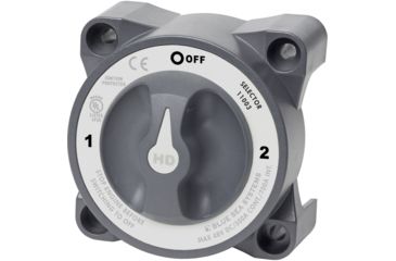 Image of Blue Sea Systems 11003 HD-Series Battery Switch w/Alternator Field Disconnect - 3-Position 34970