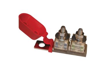 Image of Blue Sea Systems 2151 Terminal Fuse Block - 3/8" Mounting Hole - 2 Terminal Studs 34978