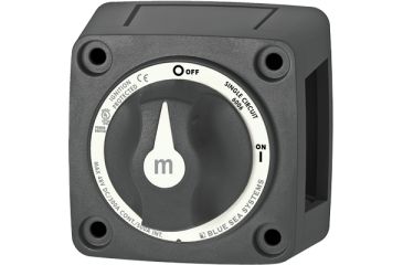 Image of Blue Sea Systems Mini Batt Sw 1 Ckt On-Off, Black BS-6006200