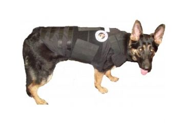 Image of Blue Stone Safety, K9 Body Armor Level 3A Standard, Black, Medium, K9BA-STD-BK-002