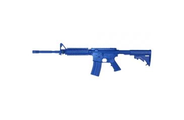 Image of BLUE TRAINING GUNS - M4 FLAT TOP OPEN STOCK FORWARD RAIL