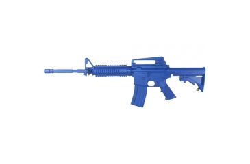 Image of BLUE TRAINING GUNS - M4 CLOSED STOCK, FWD RAIL