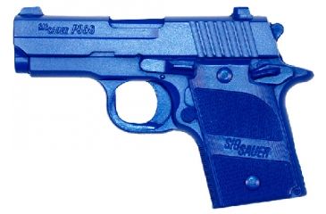 Image of Blueguns SIG Sauer P938 Training Guns, Unweighted, w/o Light/Laser Attachment, Handgun, Blue, FSP938