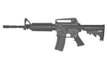 Image of Blueguns Colt M4 Training Guns, Not Weighted, No Light/Laser Attachment, Rifle, Black, Closed Stock, 14 Barrel, FSM4CS14B