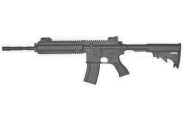 Image of Blueguns Heckler &amp; Koch HK416 14.5in Training Guns, Not Weighted, No Light/Laser Attachment, Rifle, Black, 14.5 Barrel, FS41614.5B