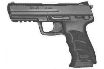 Image of Blueguns Heckler & Koch HK45 Training Guns, Not Weighted, No Light/Laser Attachment, Handgun, Black, FSHK45B