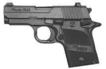 Image of Blueguns SIG Sauer P938 Training Guns, Not Weighted, No Light/Laser Attachment, Handgun, Black, FSP938B