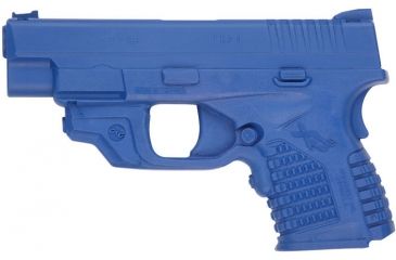 Image of Blueguns Springfield XDS 4.0 9mm Training Handgun w/C.T. Laserguard, Blue, FSXDS4.0CT