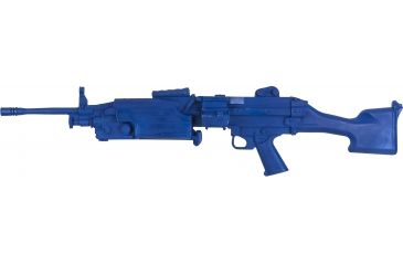 Image of Blueguns Training Long Gun, FN M249 SAW PARA Closed Stock, Blue, FSM249