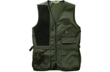 Image of Bob Allen 240S Solid Shooting Vest -  Sage, Right Hand, 3XL - 30194