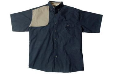 Image of Bob Allen HU126 High Prairie Short Sleeve Hunting Shirt, Red/Tan, 4XL - 14305