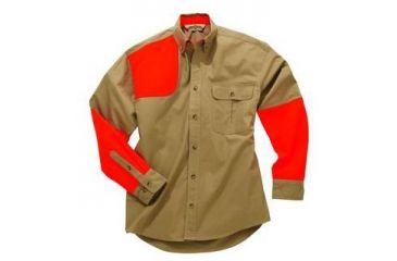 Image of Bob Allen Hu127 High Prairie Long Sleeve Hunting Shirt Tanorange 2xl 0hu127to2