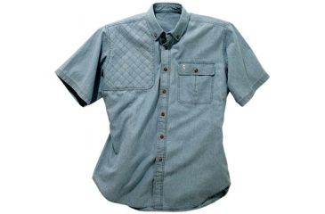Image of Bob Allen BA760 Short Sleeve Denim Shirt